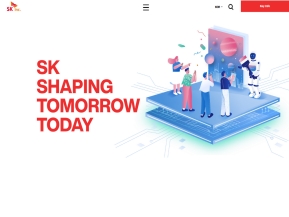 SK주식회사		 인증 화면